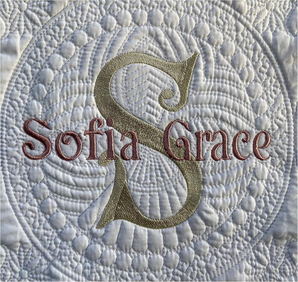 Sofia Personalized Baby Blanket